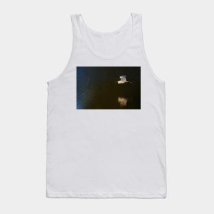 Into the Light - Snowy Egret Tank Top